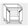 InoxLaser Arredo 17606.08 Componibile lavatoio armadio p/battenti g40 cm 80x60x81h