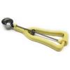 ChefSubito Professional F7050G Porzionatore colore GIALLO per gelato professionale in acciaio inox Diam 39mm