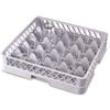 Forcar attrezzature per la ristorazione B25 Base 25 scomparti 50x50x9h grigio per bicchieri diametro 8 cm