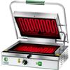 Fimar attrezzature per la ristorazione p PV40LR Piastra cottura in vetroceramica singola liscia/rigata monofase 2000W
