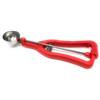 ChefSubito Professional F7050R Porzionatore colore ROSSO per gelato professionale in acciaio inox Diam 39mm