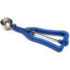 ChefSubito Professional F7050B Porzionatore colore BLU per gelato professionale in acciaio inox Diam 39mm