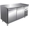 FORCAR-FREDDO G-GN2100TN- Tavolo refrigerato ventilato telaio inox AISI304 capacità 282 lt