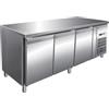 FORCAR-FREDDO G-PA3100TN Tavolo banco refrigerato - 3 porte telaio Inox