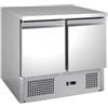 FORCAR-COLD G-S901-FC Tavolo saladette a refrigerazione statica con 2 porte e telaio in acciaio AISI201