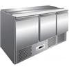 FORCAR-FREDDO G-S903 Banco saladette refrigerato statico, telaio inox AISI304 termostato digitale