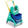 TTS 00006249 CarrelloNick Tec Singolo Con Maniglia a U - TELAIO E STRIZZATORE VERDI