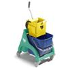 TTS 00036049 Carrello Nick O-Key Singolo - Telaio Verde, Strizzatore Giallo