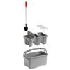 TTS 00003260K52 Secchio Eroy E-02 - Grigio - Senza Ruote