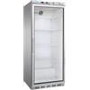 FORCAR-FREDDO G-ER600GSS Armadio refrigerato 1 porta a vetro - Capacità 570 Lt - Telaio in Acciaio inox