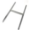 Gastronorm Europe GEL VG-TIM18 Supporto separatore per inserimento di 2 vaschette da 180x165 mm