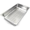 Gastronorm Europe GN GST1/1P100F Contenitore Gastronorm 1/1 h100 forato in acciaio inox AISI 304