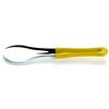 ChefSubito Professional IT71GI Spatola per gelato classica in acciaio inox 18/10 e manico in plastica GIALLO da 26 cm