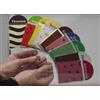 ChefSubito Professional ITP382- Kit 25 palette segnagusti in plexiglass ad immersione per vaschette gelato