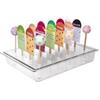 ChefSubito Professional ITP805 Stick- Display verticale per porta stecchi e lollipop in policarbonato per vetrine gelato