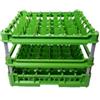 ChefSubito vassoi GEN-K46x6 CESTA CLASSICA 36 SCOMPARTI QUADRATI - Altezza bicchiere da 240mm a 340mm