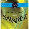 SAVAREZ - 540CJ SET TENSIONE FORTE Set di Corde, per Chitarra Classica, a Tensione Forte, della serie New Cristal Classic