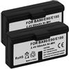 mtb more energy 2x Batterie BA-90 per cuffie wirelessSennheiser Audioport A1, E90, E180 (Set 180), HDE 1030 / HDI 91, 92... / RI 200, RI 300... - v. lista