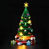 BRIKSMAX Kit di Illuminazione a Led Per LEGO Albero di Natale,Compatibile con il Modello Lego 40338 Mattoncini da Costruzioni - Non Include il Set Lego.