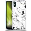Head Case Designs Licenza Ufficiale Juventus Football Club Bianco Marmoreo Custodia Cover in Morbido Gel Compatibile con Xiaomi Redmi 9A / Redmi 9AT