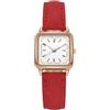 JANXLE Orologio da Donna in Acciaio Inossidabile Orologio di Design di Fascia Alta, Orologi da Donna in Pelle a Carica Manuale, Orologi da Polso digitali Luminosi Espansione del Vestito