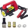 LEMOTO 12V 175W Pompa Diesel Elettrica Pompa Gasolio Pompa di Trasferimento 45L/min Pompa Carburante Elettrica Pompa Aspirazione