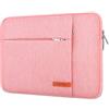 Lacdo Borsa Protettiva Custodia per 15 Pollici New MacBook Air M4 A3241 2025/M3 A3114/M2 A2941 2024-2023, 15 Pollici MacBook Pro A1990 A1707, Dell XPS 15 2022-2020 Computer Bag, Rosa