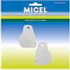 MICEL - 92563 - Set di coperture laterali per tende da sole, per profili di carico da 65 mm, colore: bianco, 52 x 10,1 x 66,4 mm