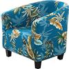 uyeoco Copripoltrona 1 Posto Elasticizato,Fodere Copripoltrona Universale,Copripoltrona da Cocktail Chesterfield Rimovibile Lavabile Antiscivolo per Bancone Soggiorno Tullsta (Color : #35)