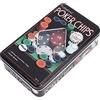 100 pezzi 4cm fiches da Poker gettoni da gioco durevoli multicolori chip  Premium Bingo