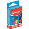 Maped GESSI COLORATI 10 PEZZI (M593501)