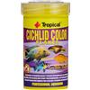 Tropical CICHLID COLOR FLAKES 100ml / 20g - Mangime di base altamente proteico per intensificare i colori dei ciclidi