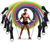 Saraoriginalshop Fascia Elastica Resistenza per Fitness con Moschettone per Ancoraggio in Metallo per Porte e Maniglie per Interni ed Esterni Disponibile in varie Dimensioni (40 LIBBRE / 18,2 KG)