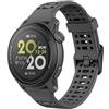 Coros Pace 3 Gps Silicone Band Watch Nero