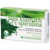 Farmaderbe Alga Klamath e Spirulina Integratore Alimentare, 30 Compresse
