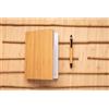 Quaderno A5 in bamboo con penna Courtney personalizzate o neutre