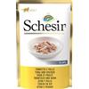 SCHESIR SpA Filetti di Tonnetto e Pollo in Gelatina - 85GR