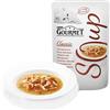 NESTLE' PURINA PETCARE IT. SpA Gourmet Soup con Fiocchi di Pollo Naturale, Pesce Bianco e Gustose Verdure - 40GR
