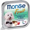 MONGE & C. SpA Fruit Paté e Bocconcini con Agnello e Mela - 100GR