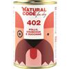 NATURAL LINE Srl For Dog 402 Pollo, Couscous e Zucchini - 400GR