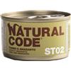 NATURAL LINE Srl ST02 Tonno e Amaranto Gatti Sterilizzati - 85GR