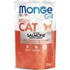 MONGE & C. SpA Grill Kitten Bocconcini in Jelly Ricco in Salmone - 85GR