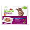 Natural Feline Flowpack Sterilised con Tacchino - 4 Bustine da 85GR