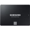 SAMSUNG SSD Sata 3 Samsung 870 EVO 500GB Nero 2,5\"