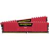 CORSAIR RAM DIMM Corsair Vengeance LPX DDR4 2666 Mhz Da 32GB (2x16GB) Rosso CL16 INTEL XMP