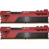 Patriot RAM DIMM Patriot Viper Elite II DDR4 4000 Mhz Da 16GB (2x8GB) Rosso/Nero CL20 INTEL XMP