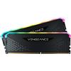 CORSAIR RAM DIMM Corsair Vengeance RGB RS DDR4 3200 Mhz Da 32GB (2x16GB) Nero CL16 INTEL XMP