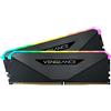 CORSAIR RAM DIMM Corsair Vengeance RGB RT DDR4 3200 Mhz Da 32GB (2x16GB) Nero CL16 INTEL XMP