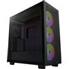 NZXT Case NZXT H7 Flow RGB Midi-Tower Nero Tempered Glass