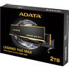ADATA SSD ADATA LEGEND 960 MAX 2 TB Grigio Scuro/Oro PCIe 4.0 x4 NVMe 1.4 M.2 2280